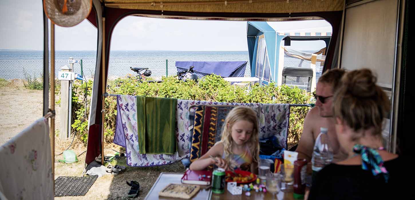 Campingpladser på Nordfyn