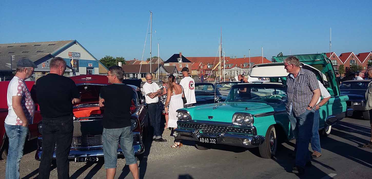 Veteranbiltræf i Bogense