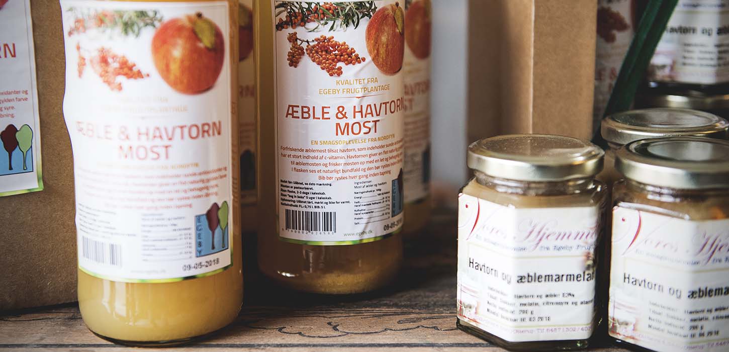 Sagft og marmelade på Nordfyn