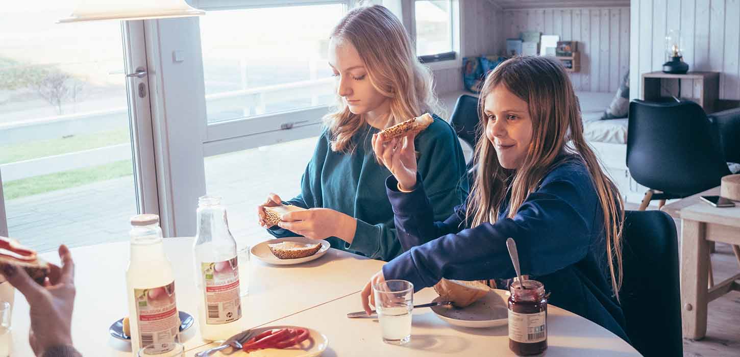 Efterårsferie i et sommerhus på Hasmark Strand på Nordfyn