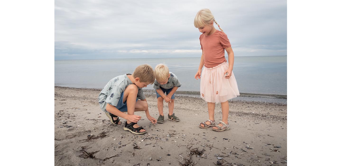 Kinder am Hasmark Strand