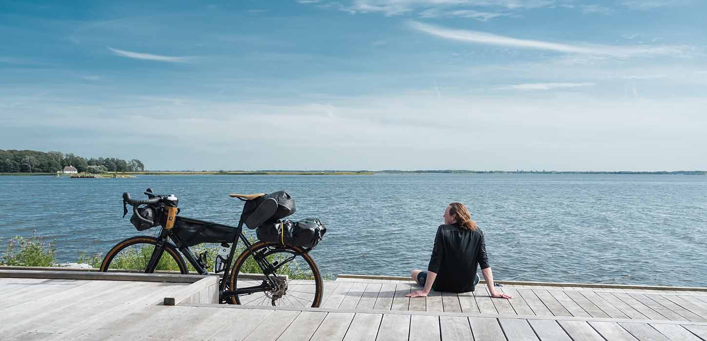 Klintebjerg sommer cyklist eftertanke