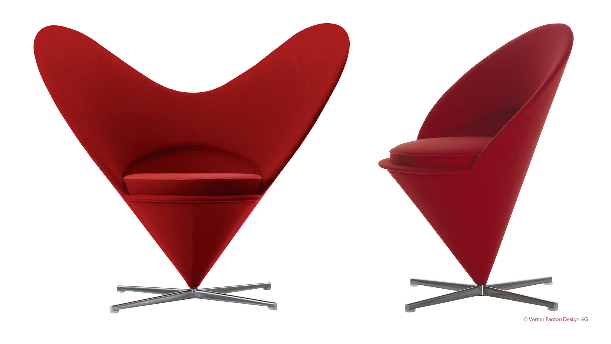 Heart Cone Chair und Cone Chair